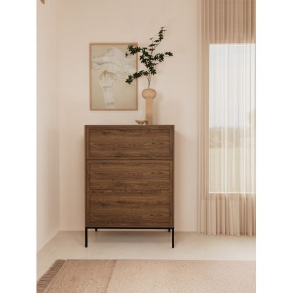 Komód ALIN 80x40 cm barna