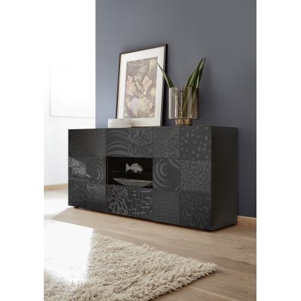 Komód ARIA antracit