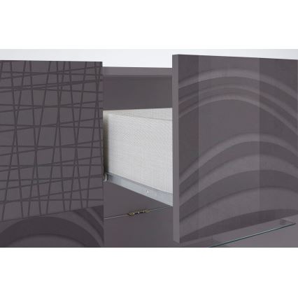 Komód ARIA antracit