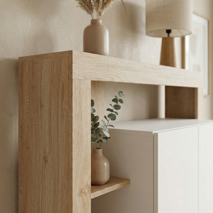 Komód LENOR kasmír/barna