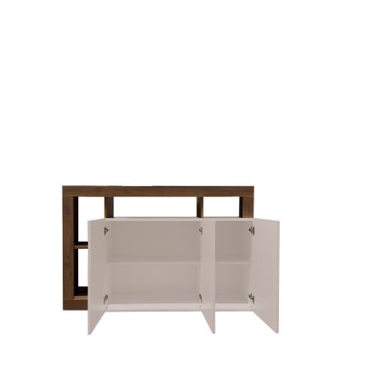 Komód LENOR kasmír/tölgy