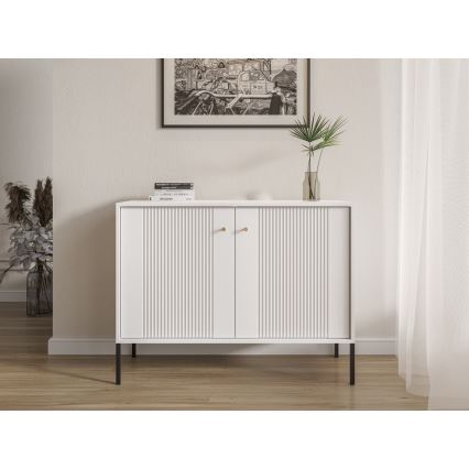 Komód LUE fehér/fekete