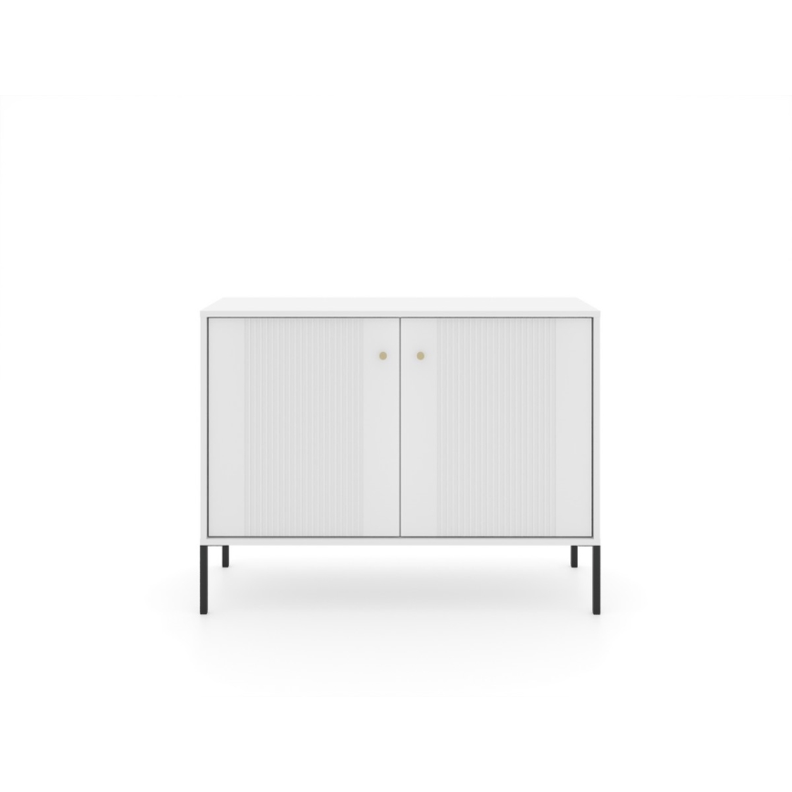 Komód LUE fehér/fekete