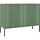 Komód LUE zöld/fekete