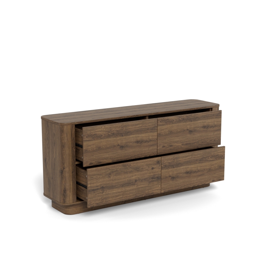 Komód MADERA 160x75 cm tölgy