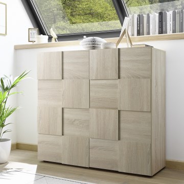 Komód SERIAN sonoma tölgy