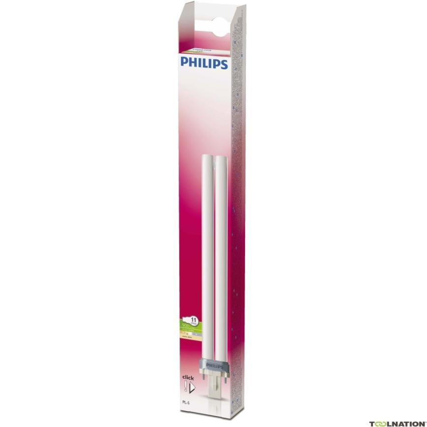 Kompakt fénycső Philips G23/11W/230V 2700K