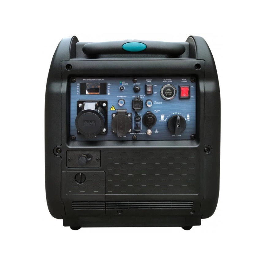 Könner & Söhnen 13046 - Gáz- és benzinüzemű inverteres áramfejlesztő KS 5500iEG S 5500W