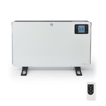 Konvekciós fűtés 750/1250 / 2000W LCD kijelző + távirányító