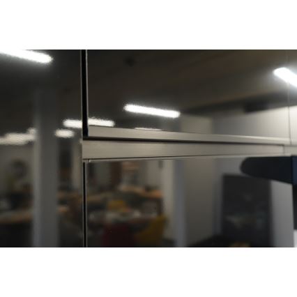 Konyhabútor MARINA 240 cm Craft tölgy/fényes fekete