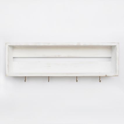 Konyhai fali polc 21x70 cm fenyő fehér