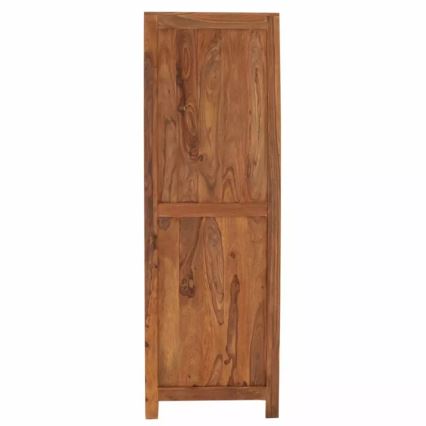 Könyvespolc GANI 180x60 cm tömör fa/rózsafa