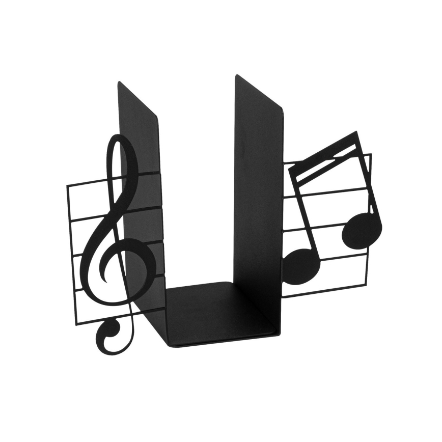 Könyvtámasz 22x35.5 cm fekete