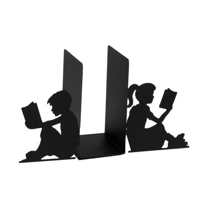 Könyvtámasz 22x40,5 cm fekete