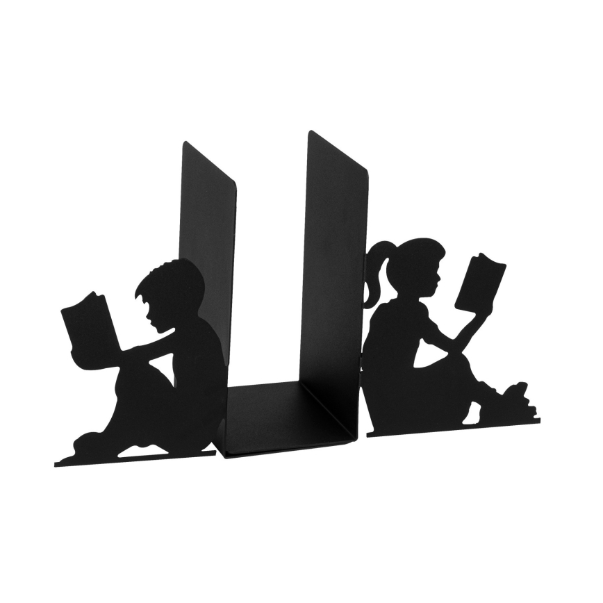 Könyvtámasz 22x40,5 cm fekete