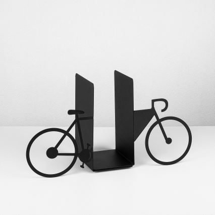 Könyvtámasz 23x44 cm fekete