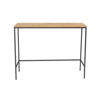 Konzolos asztal CANVAS 80x100 cm fenyő atlantic/fekete