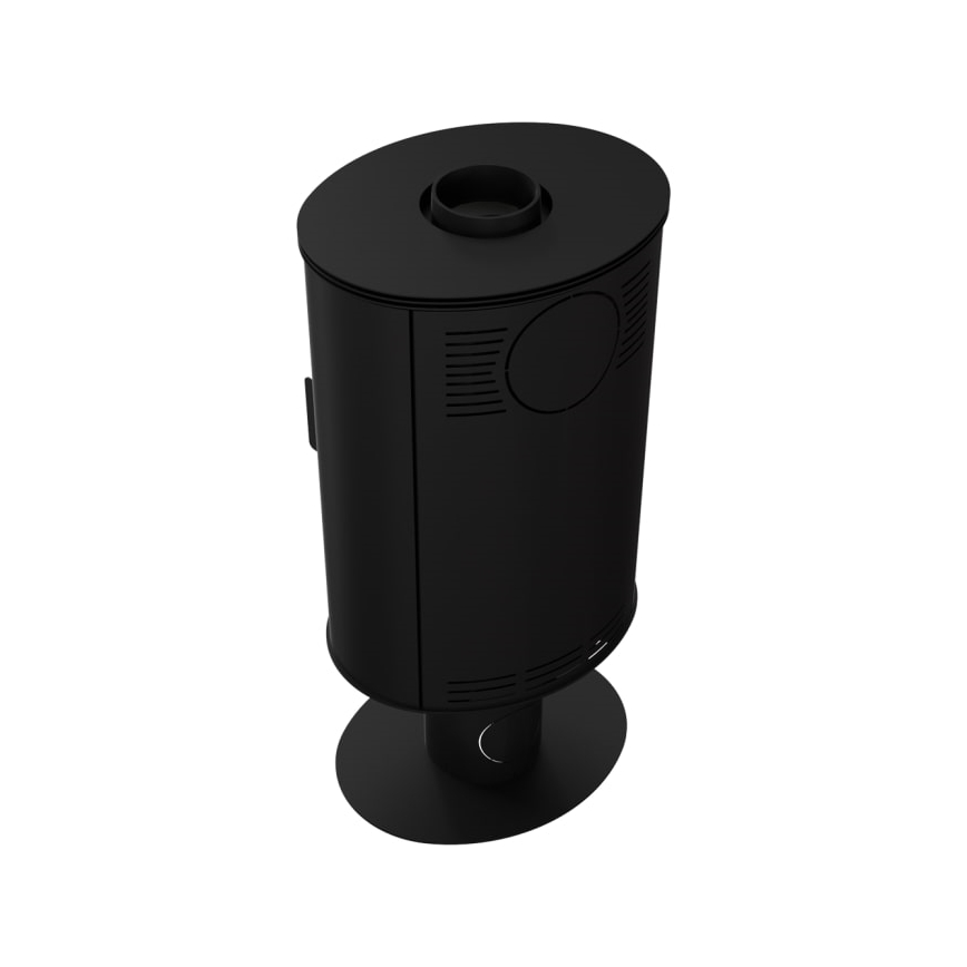 Kratki - Acél kandalló kályha 8kW 150mm