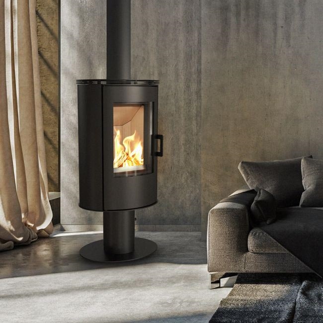 Kratki - Acél kandalló kályha 8kW 150mm