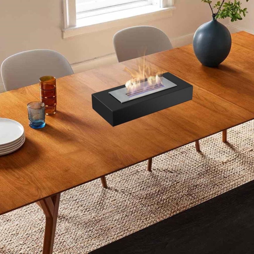 Kratki - BIO kandalló 8,5x49 cm 2,5 kW fekete