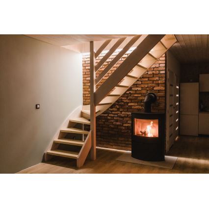 Kratki - Acél kandalló kályha 10kW 150mm