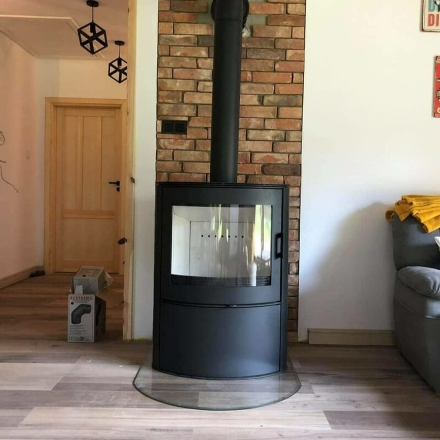 Kratki - Acél kandalló kályha 10kW 150mm
