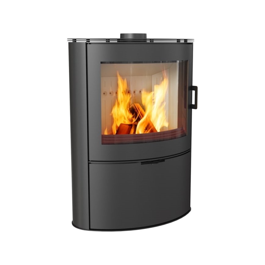 Kratki - Acél kandalló kályha 10kW 150mm