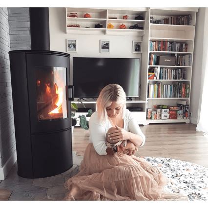 Kratki - Acél kandalló 8kW 150mm