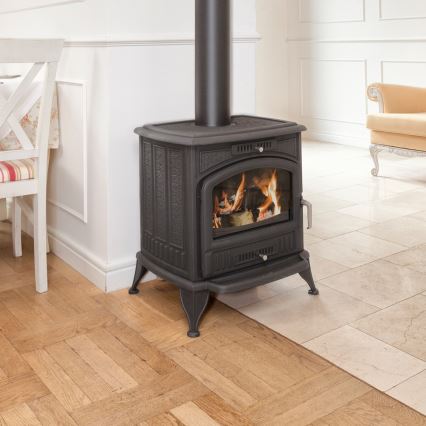 Kratki - Öntöttvas kandalló kályha 8kW 130mm