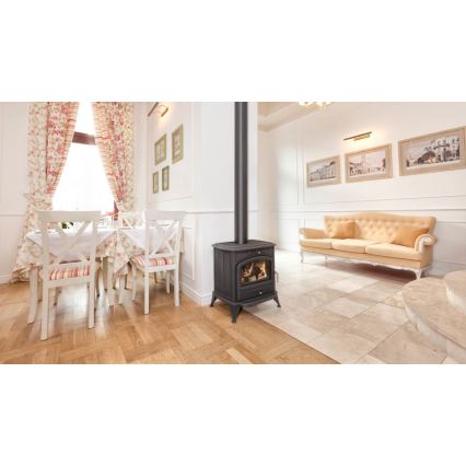 Kratki - Öntöttvas kandalló kályha 8kW 130mm