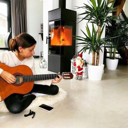 Kratki - Acél kandalló 8kW 150mm