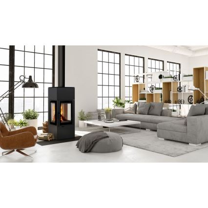 Kratki - Acél kandalló kályha 8kW 150mm