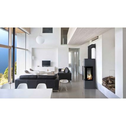 Kratki - Acél kandalló kályha 8kW 150mm