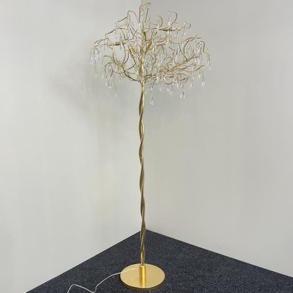 Kristály állólámpa 5xG9/40W/230V arany