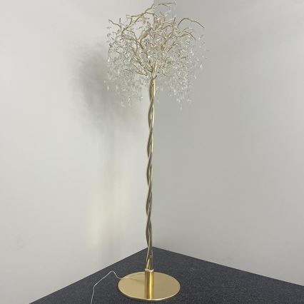 Kristály állólámpa 5xG9/40W/230V arany