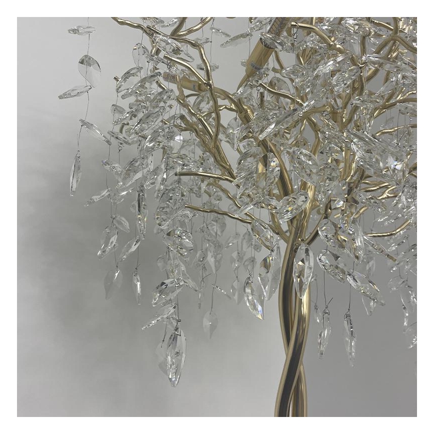 Kristály állólámpa 5xG9/40W/230V arany