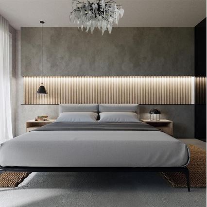 Kristály felületre szerelhető csillár 10xG9/40W/230V fekete