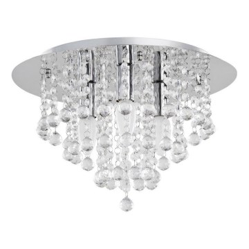 Kristály mennyezeti lámpa CRISTAL 3xE14/40W/230V