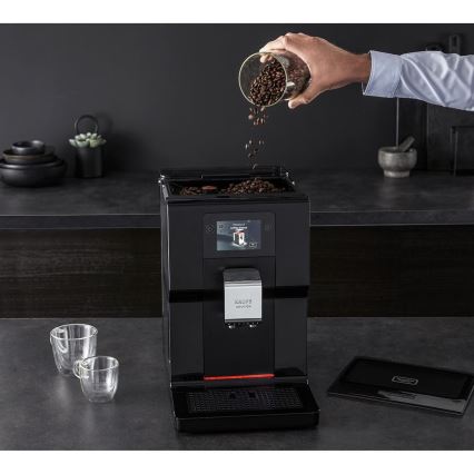 Krups - Automata kávéfőző tejtartóval INTUITION PREFERENCE 1450W/230V fekete