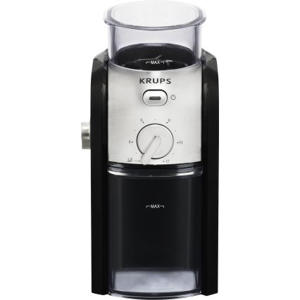 Krups - Elektromos kávébab daráló 110W/230V rozsdamentes/fekete