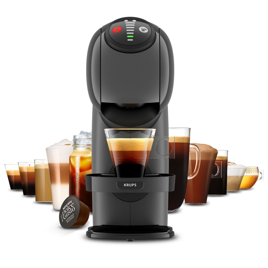 Krups - Kapszulás kávéfőző NESCAFÉ DOLCE GUSTO GENIO S 1500W antracit