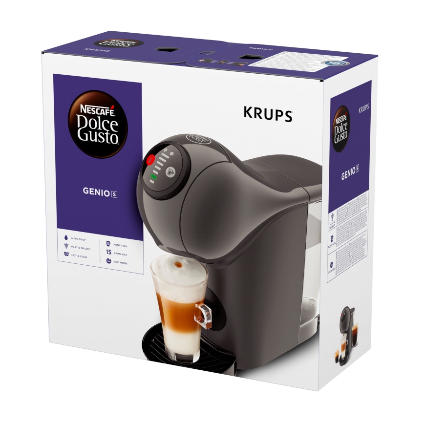 Krups - Kapszulás kávéfőző NESCAFÉ DOLCE GUSTO GENIO S 1500W antracit