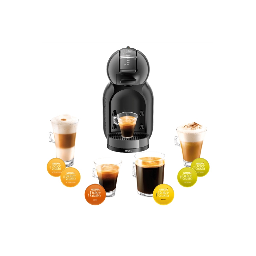 Krups - Kapszulás kávéfőző NESCAFÉ DOLCE GUSTO MINI ME 1500W antracit