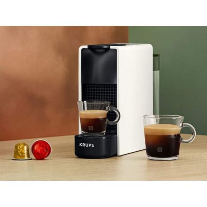 Krups - Kapszulás kávéfőző NESPRESSO Essenza mini 1310W/230V fehér