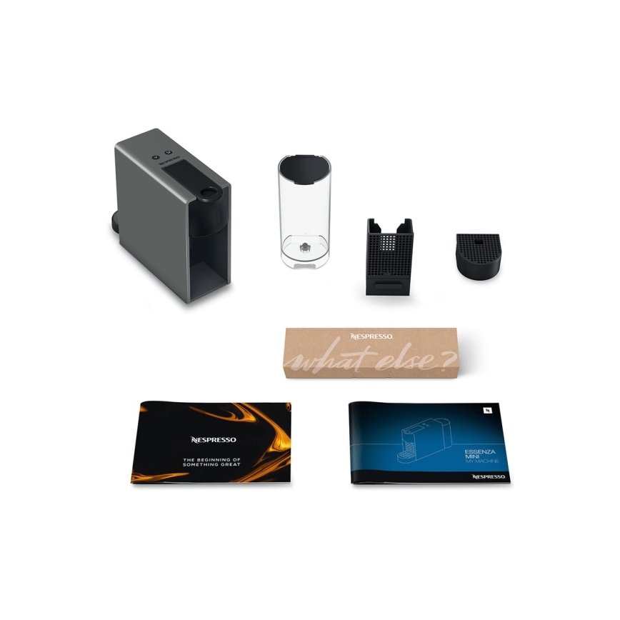 Krups - Kapszulás kávéfőző NESPRESSO Essenza mini 1310W/230V szürke