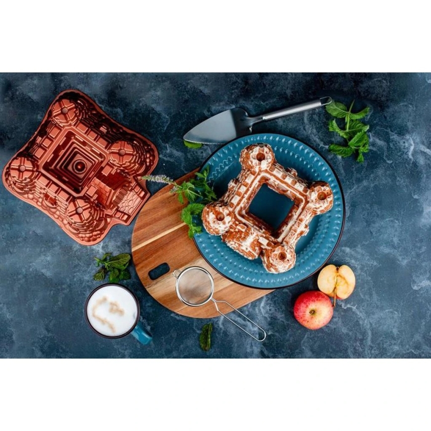 Kuglóf sütőforma KITCHISIMO vár/rézszínű