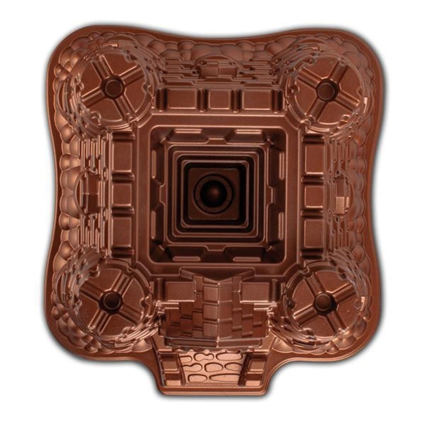 Kuglóf sütőforma KITCHISIMO vár/rézszínű