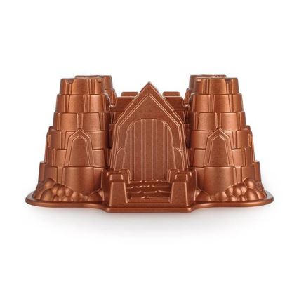 Kuglóf sütőforma KITCHISIMO vár/rézszínű