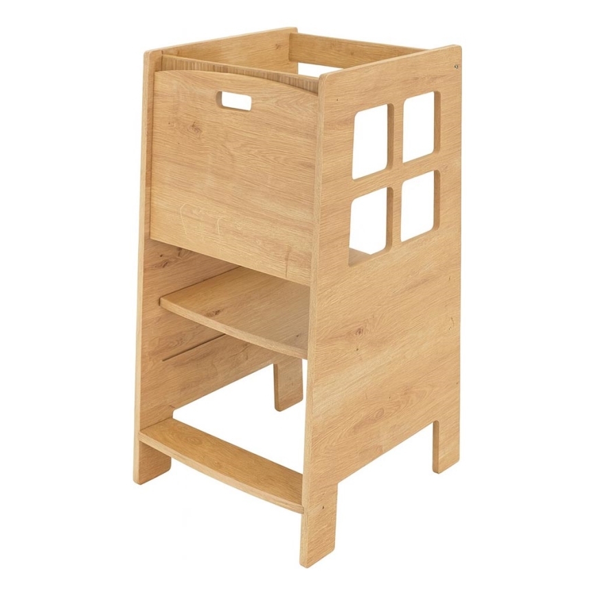 KULE tanulótorony 90x50 cm barna