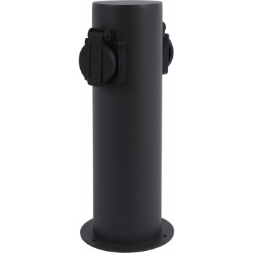 Kültéri 2 aljzatos oszlop ELEKTRI 230V IP44